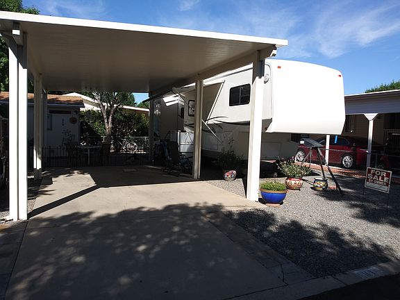 16x32 Carport, covered patio