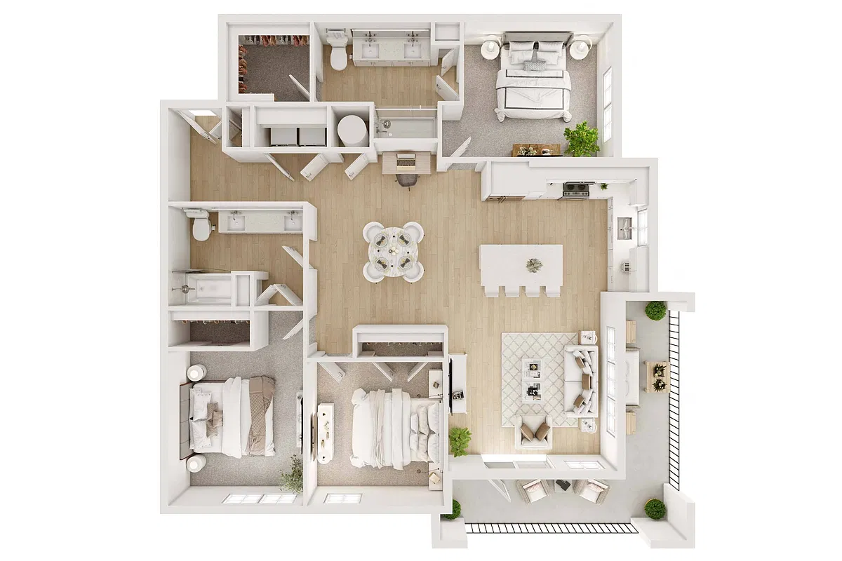 Floor plan C1