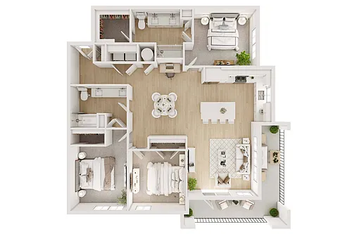 Floor plan C1