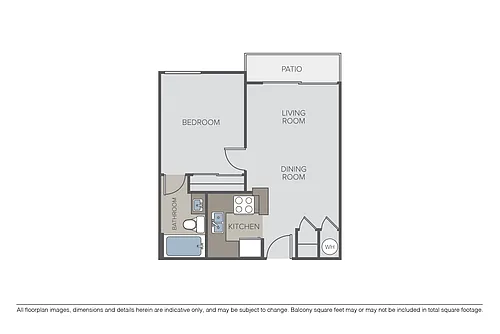 Floor plan Plan 1A