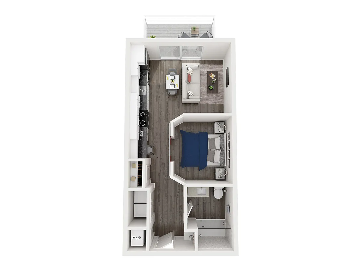 Floor plan A1J-P