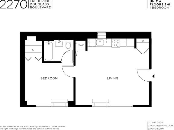 2nd image of 2270 Frederick Douglass Blvd #A