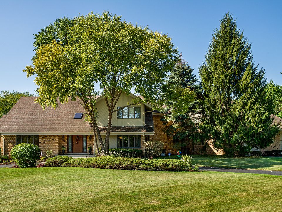 Home is nestled on 0.8 acres