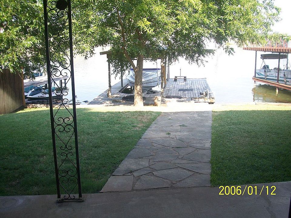 view of dock from patio