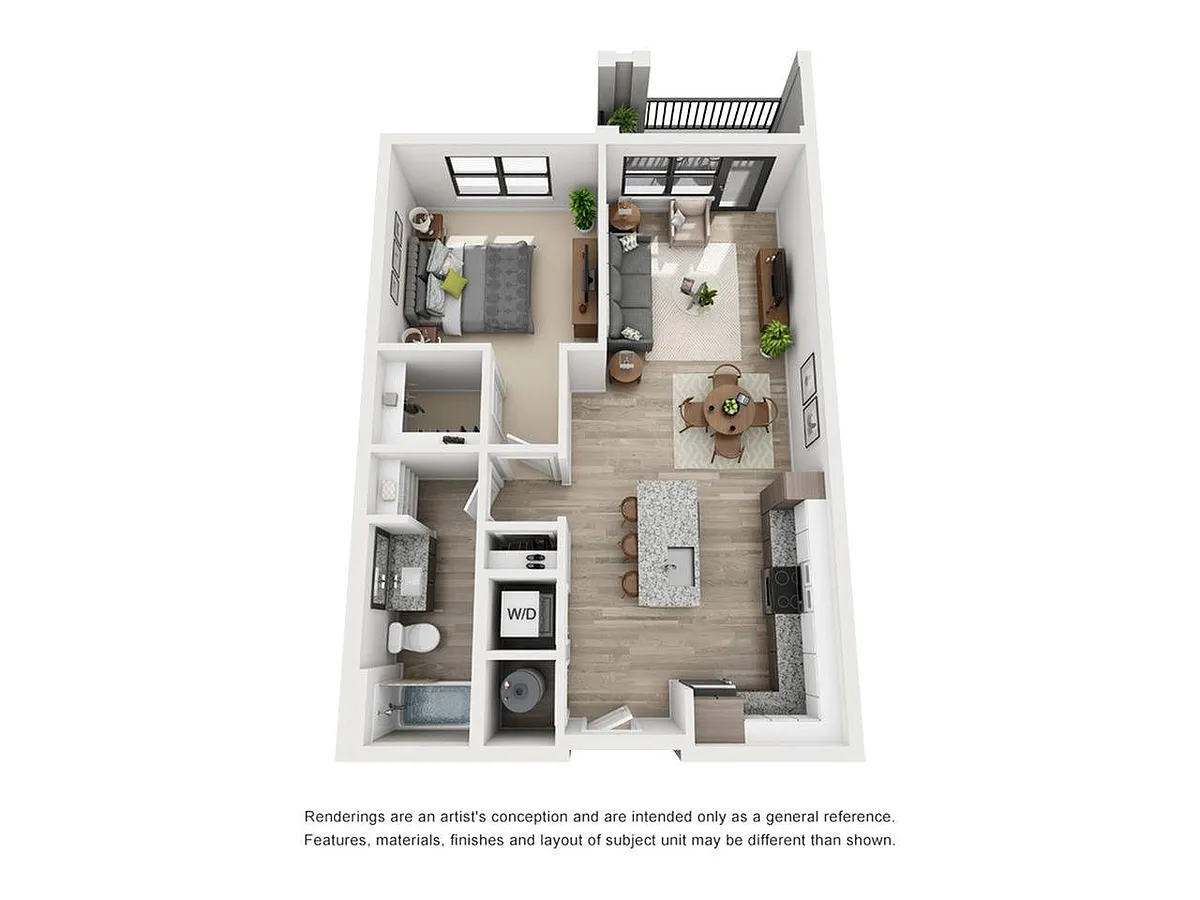 Floor plan A2 - The Collins