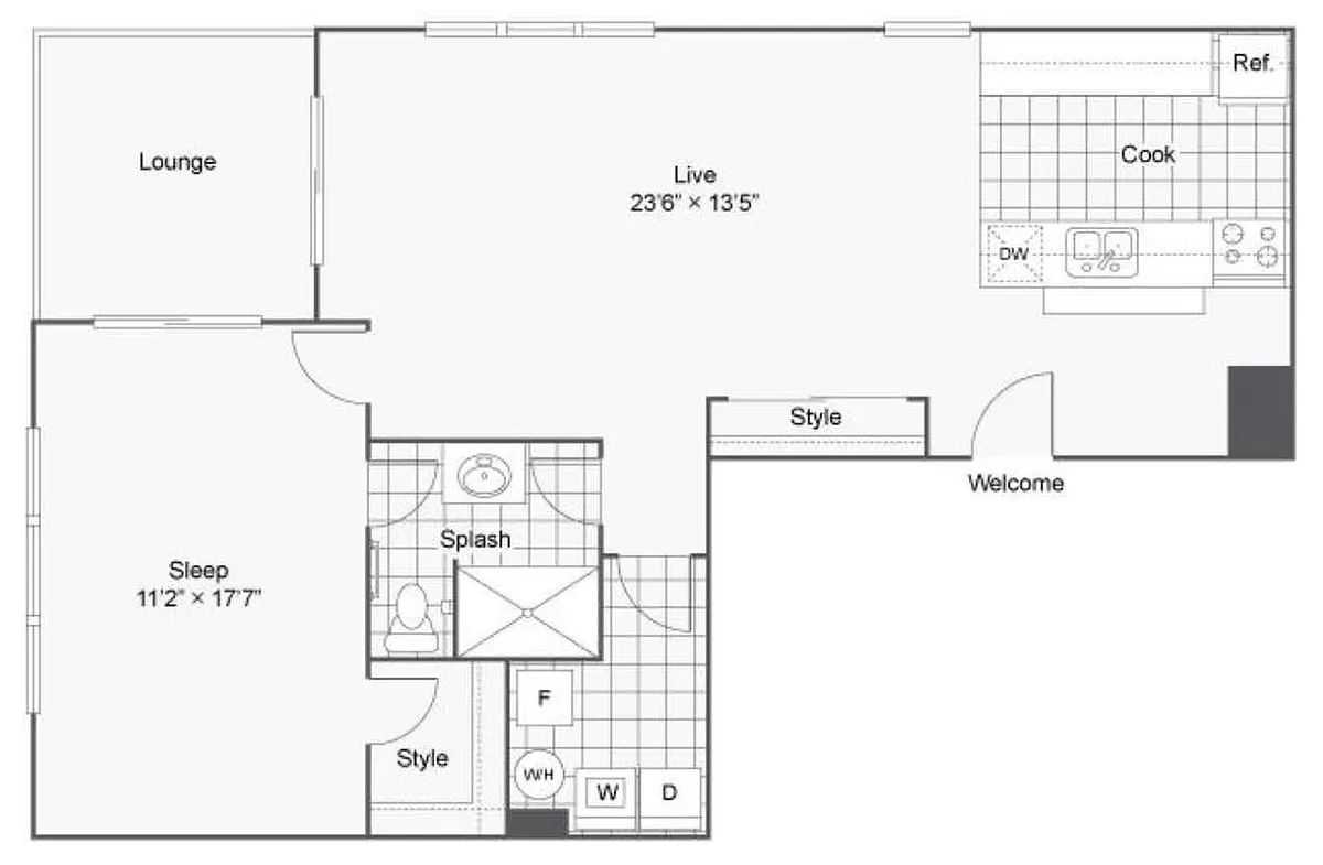 Floor plan Abbey