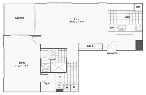 Floor plan Abbey