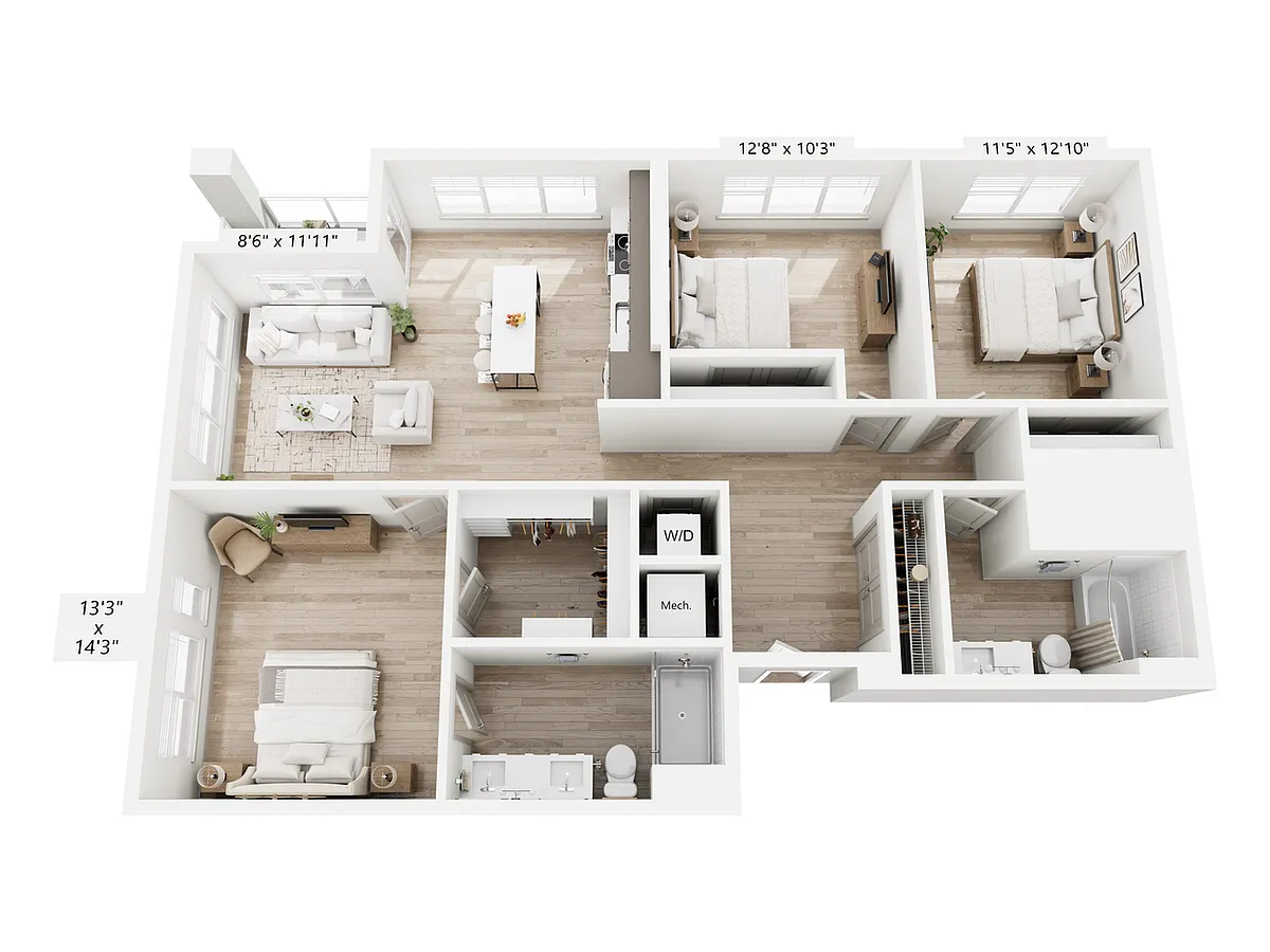 Floor plan C3