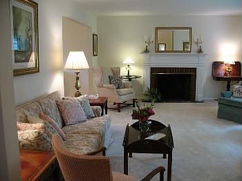 Foyer leads to Living room and kitchen and stair to Bedroom level