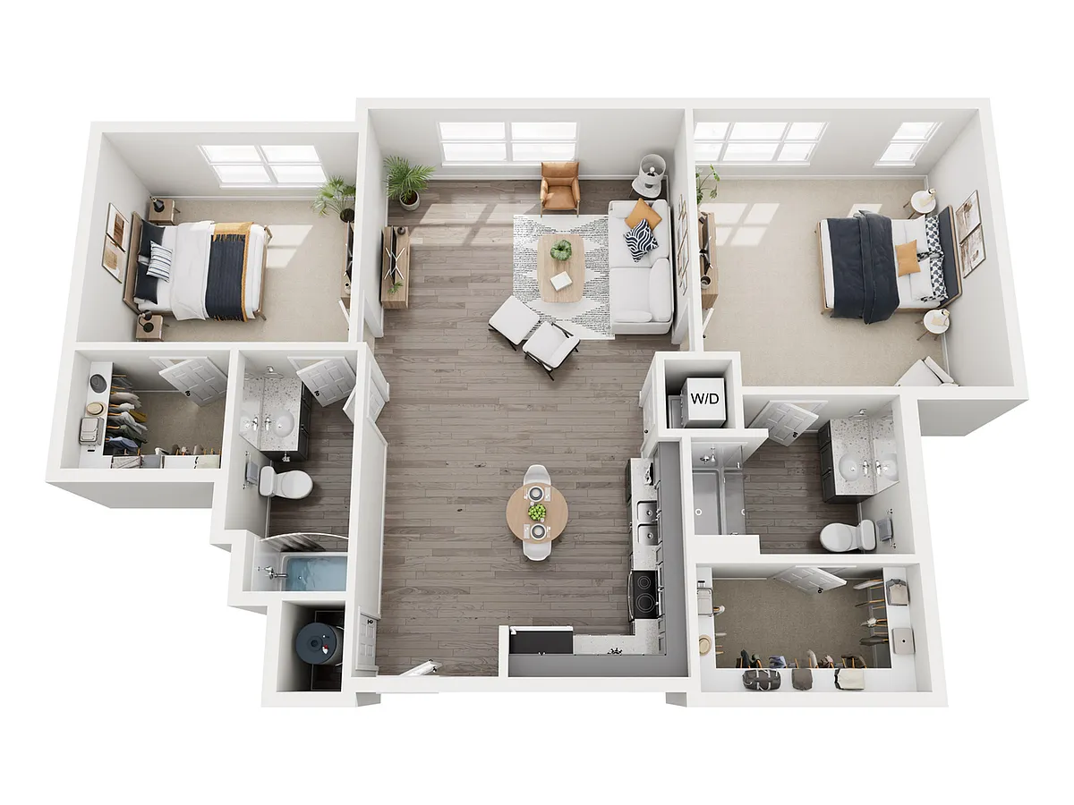 Floor plan 2D1