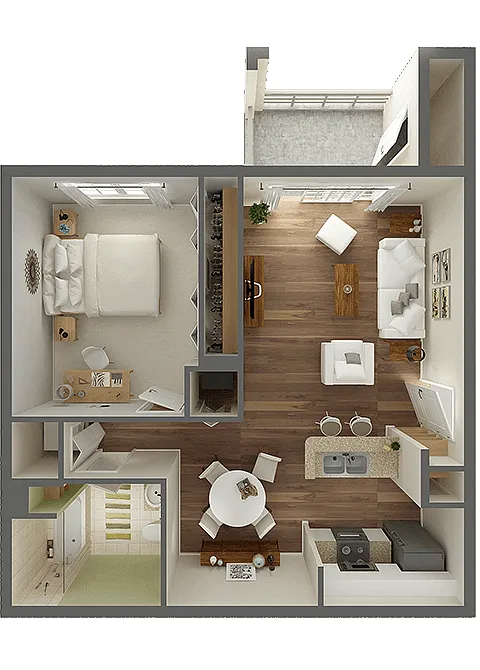 Floor plan Bethel