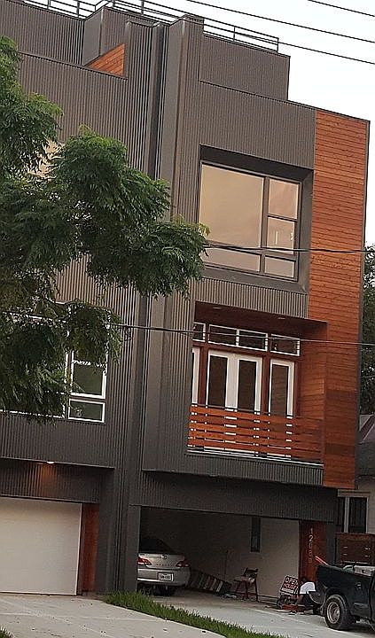 Crockett view of Townhome