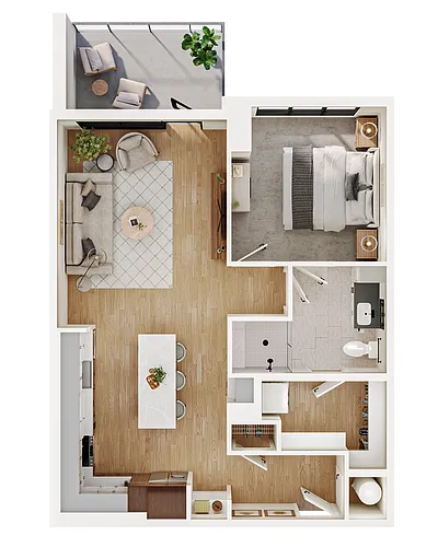 Floor plan A22