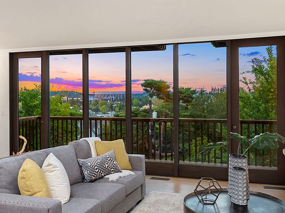 The home has been upgraded with sound-dampening windows.