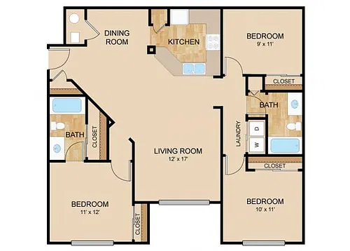 Floor plan The Aspen