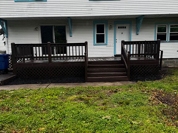 Front Entrance with newly painted porch
