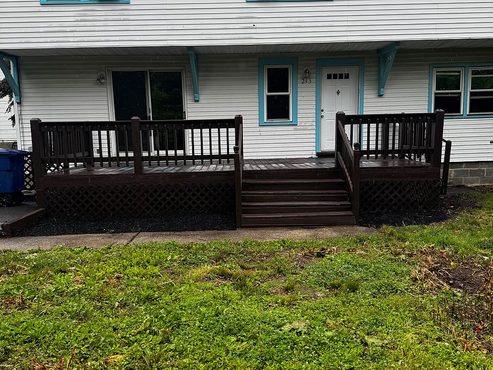 Front Entrance with newly painted porch