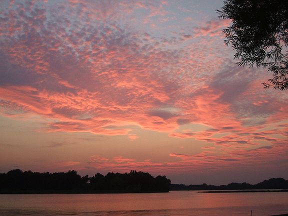 Sunset on Silver Lake