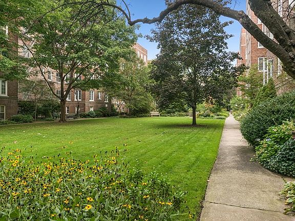 Magnificent garden court.