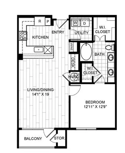 Floor plan A6