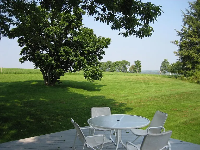 View of ridge from back deck