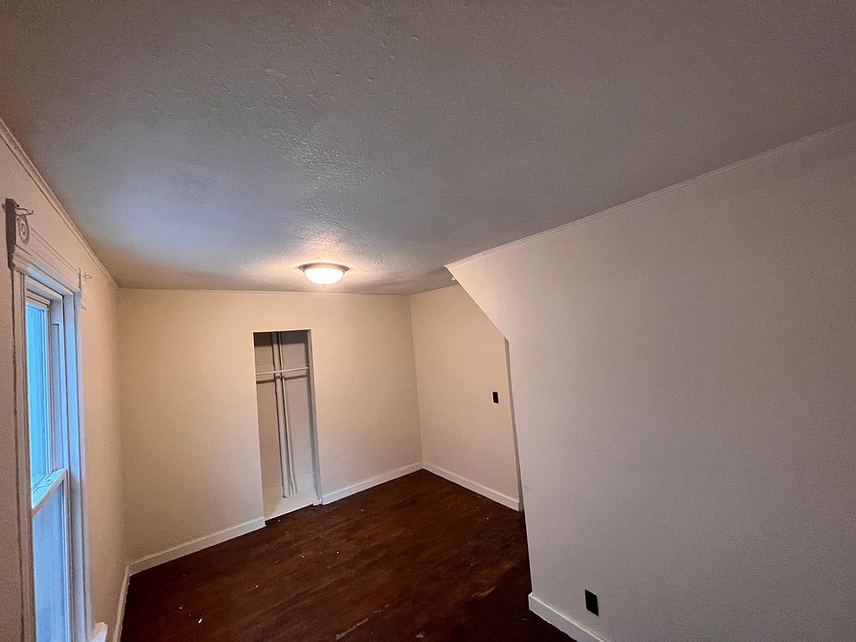 Angled shot of the second bedroom