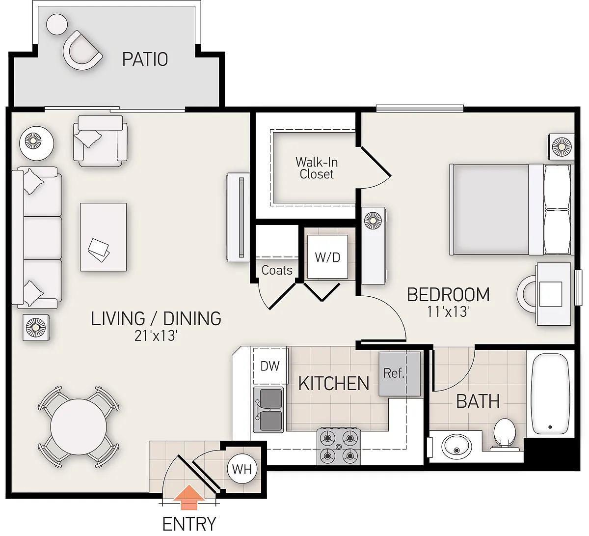 Floor plan Plan B
