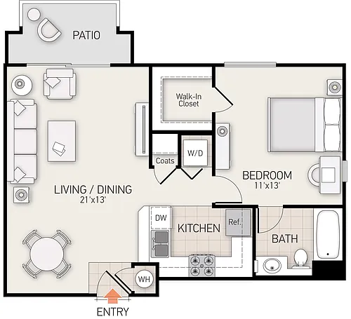 Floor plan Plan B