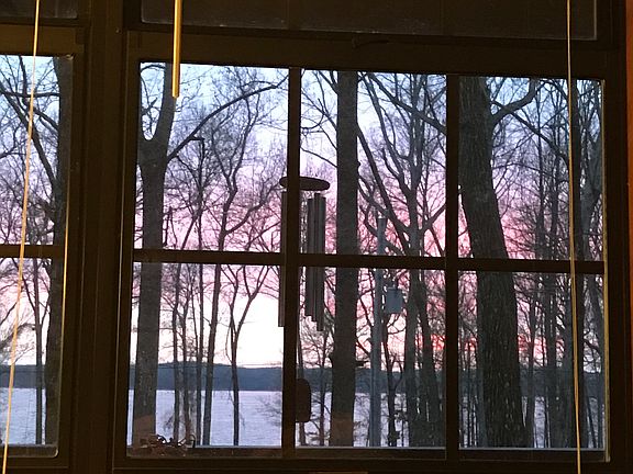 Upstairs living room view.