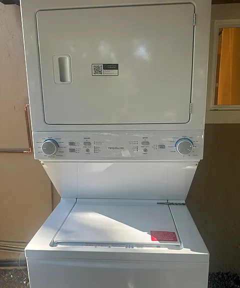 washer and dryer