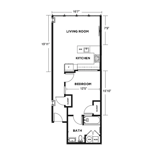 Floor plan Jefferson C