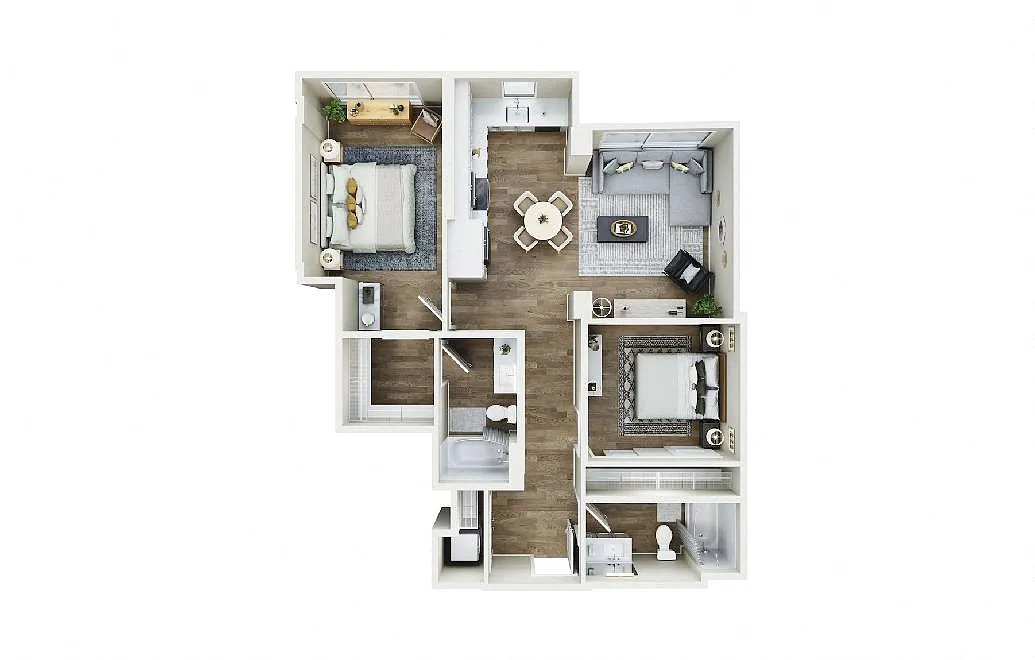 Floor plan 2X2 - D8