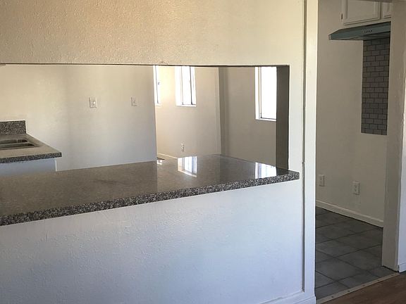 Kitchen view from living room.
