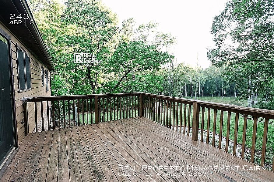 Back deck