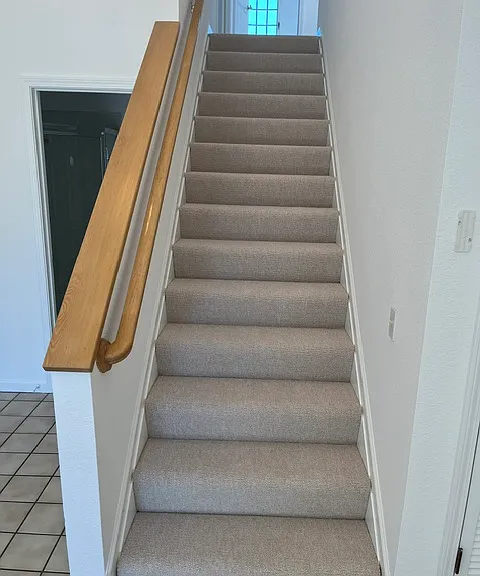 Stairs Leading To Bedrooms