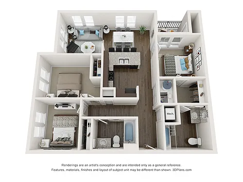 Floor plan C1