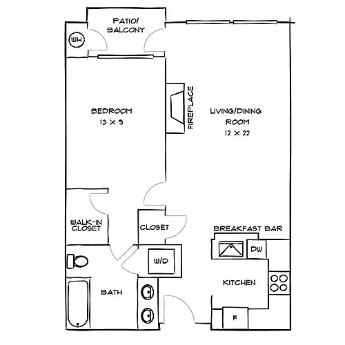 Floor plan Venetian Premier
