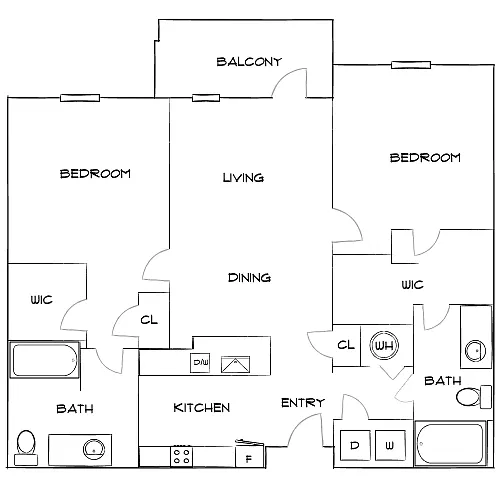 Floor plan Design 2B