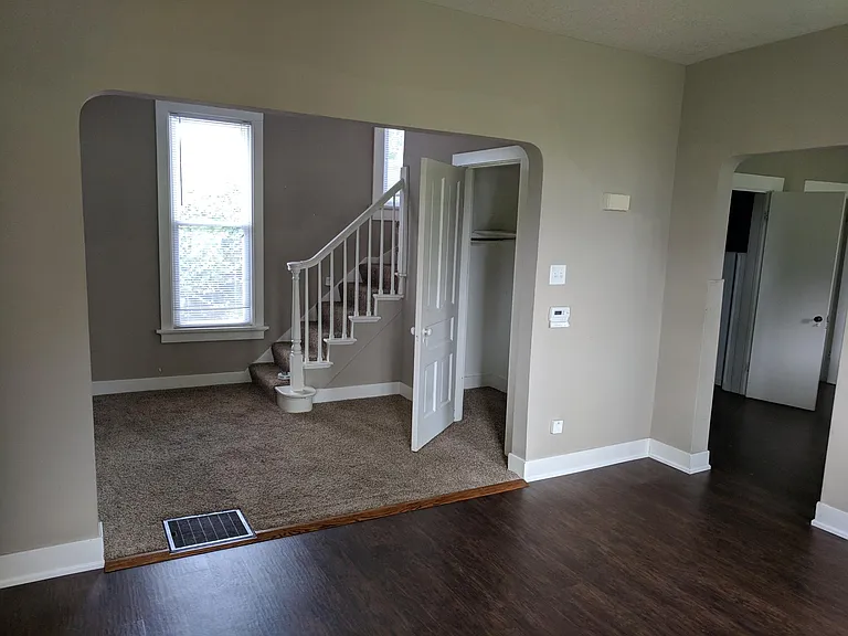 Stair/office area