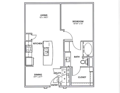 Floor plan A10 - I