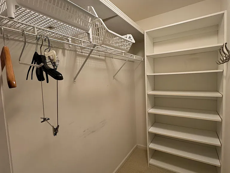 Master bedroom second closet