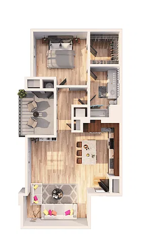 Floor plan Bougainvilla (Affordable 140)