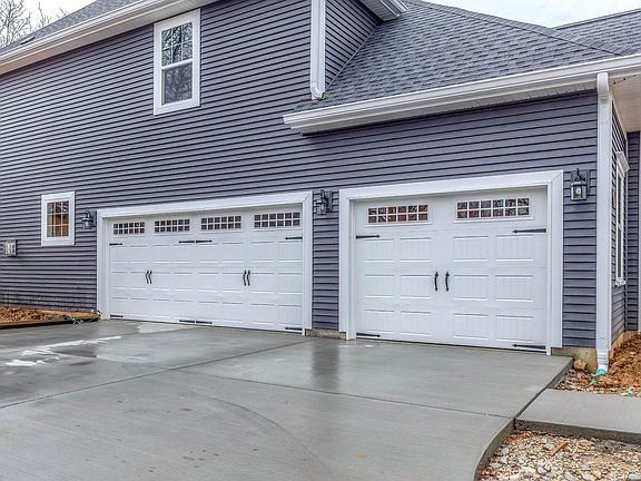 3 car side entry garage