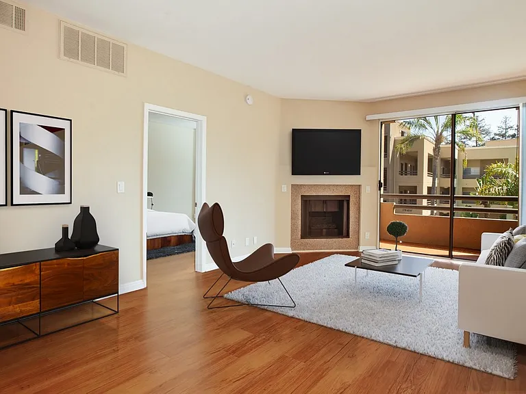 Your new luxury home features a fireplace for the perfect ambiance of comfort