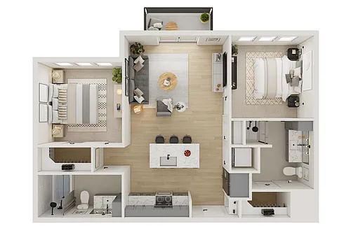 Floor plan B1