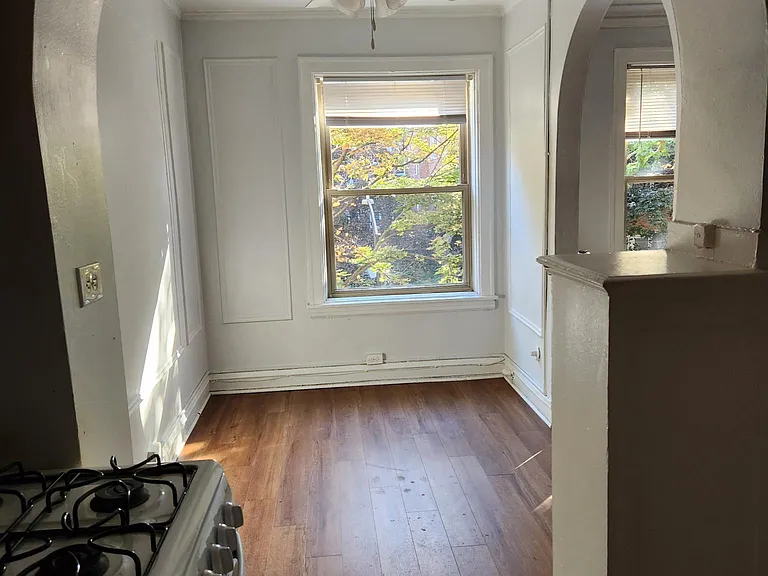 small studio dining area