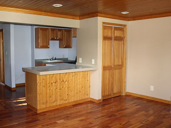 View of Kitchen from living room