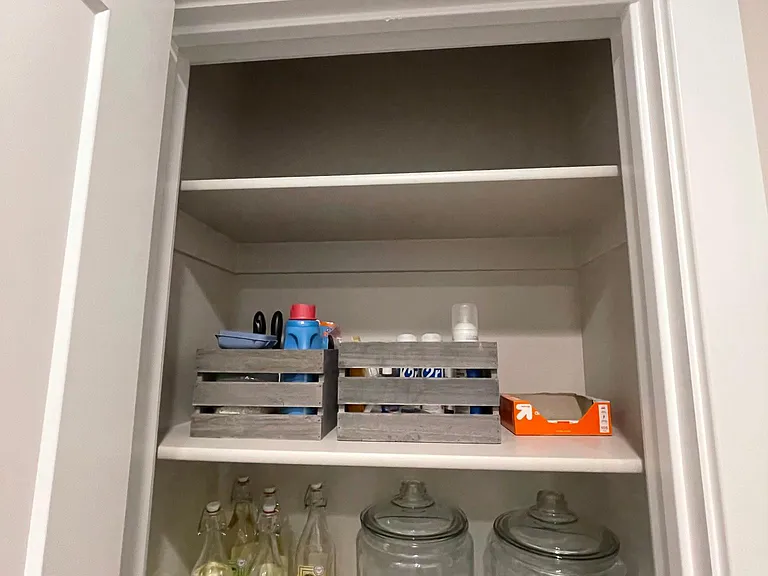 Laundry room closet