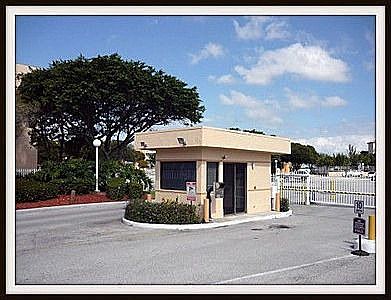 Gated entrance