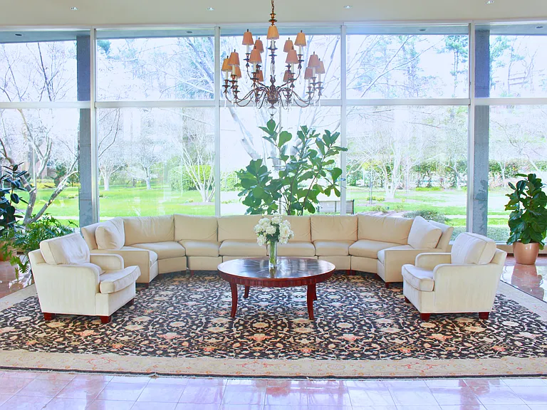 Building Lobby Seating Area